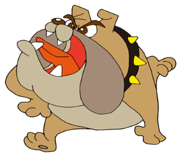 Hustle Bulldog sticker #6155577