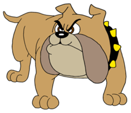 Hustle Bulldog sticker #6155579