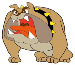 Hustle Bulldog sticker #6155582