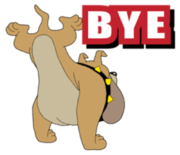 Hustle Bulldog sticker #6155587