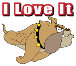 Hustle Bulldog sticker #6155588