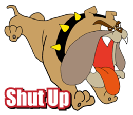 Hustle Bulldog sticker #6155593