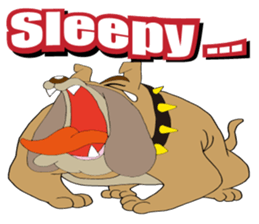 Hustle Bulldog sticker #6155596