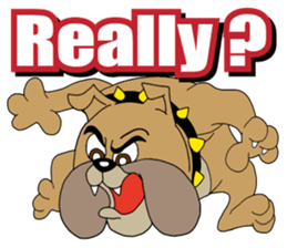 Hustle Bulldog sticker #6155604