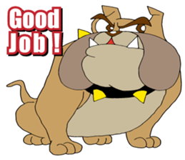 Hustle Bulldog sticker #6155614