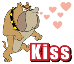 Hustle Bulldog sticker #6155615