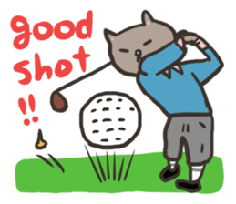 Sticker of the crazy GOLF sticker #6155748