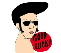 Macho Muscular ANIKI guy sticker #6155797