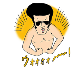 Macho Muscular ANIKI guy sticker #6155806