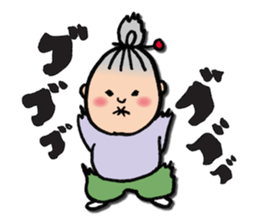 Grandma and cats sticker #6155872