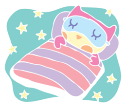 Pastel Owl sticker #6156029