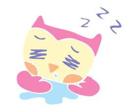 Pastel Owl sticker #6156040