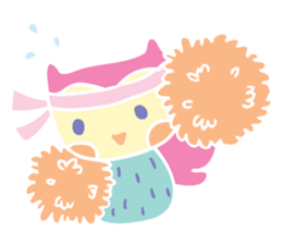 Pastel Owl sticker #6156044