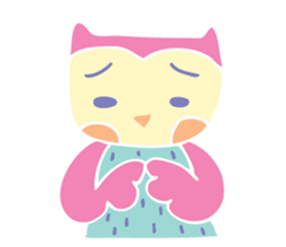 Pastel Owl sticker #6156054