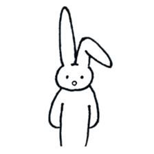 Silent rabbit sticker #6156075