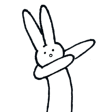 Silent rabbit sticker #6156078
