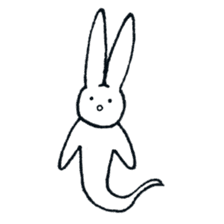 Silent rabbit sticker #6156083