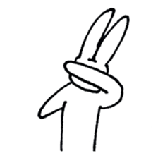 Silent rabbit sticker #6156088