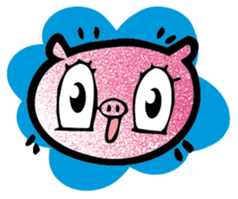 Glitter Pop Animal Original sticker #6156465