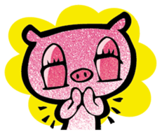 Glitter Pop Animal Original sticker #6156480