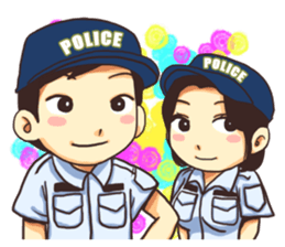 POLICE sticker #6157576