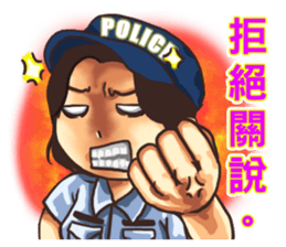 POLICE sticker #6157606