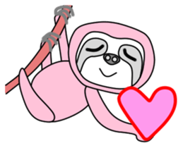 JIN-JIN Sloth Life sticker #6157659