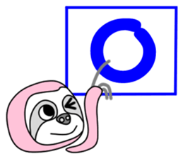 JIN-JIN Sloth Life sticker #6157664