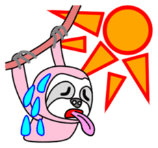 JIN-JIN Sloth Life sticker #6157676