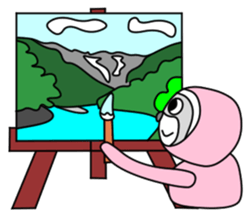 JIN-JIN Sloth Life sticker #6157693