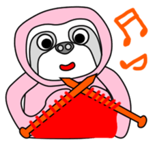 JIN-JIN Sloth Life sticker #6157694