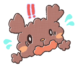 Cute dog MOMO sticker #6157743