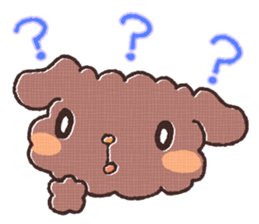 Cute dog MOMO sticker #6157744