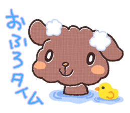 Cute dog MOMO sticker #6157757