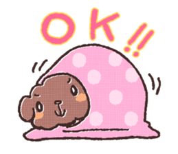 Cute dog MOMO sticker #6157766