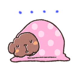 Cute dog MOMO sticker #6157768