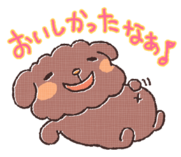 Cute dog MOMO sticker #6157773