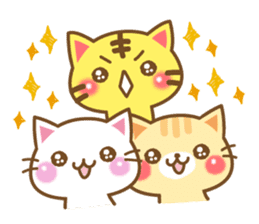A lot of cats. sticker #6157932