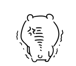 A white carefree bear sticker #6158407