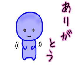 blueblue man Jr"6"(Extra Episode) sticker #6158470