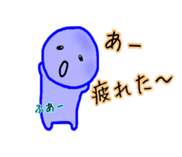 blueblue man Jr"6"(Extra Episode) sticker #6158482