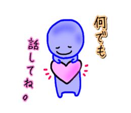 blueblue man Jr"6"(Extra Episode) sticker #6158486