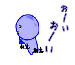 blueblue man Jr"6"(Extra Episode) sticker #6158489