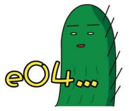 Cucumber brother (funny words papers) sticker #6158739