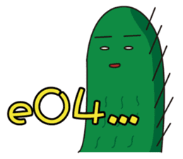 Cucumber brother (funny words papers) sticker #6158739
