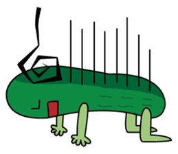 Cucumber brother (funny words papers) sticker #6158742