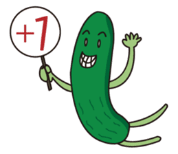Cucumber brother (funny words papers) sticker #6158750