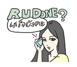 AsB - Sabai Girls V.1 Ka sticker #6159260