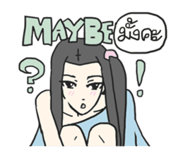 AsB - Sabai Girls V.1 Ka sticker #6159278