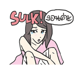 AsB - Sabai Girls V.1 Ka sticker #6159281